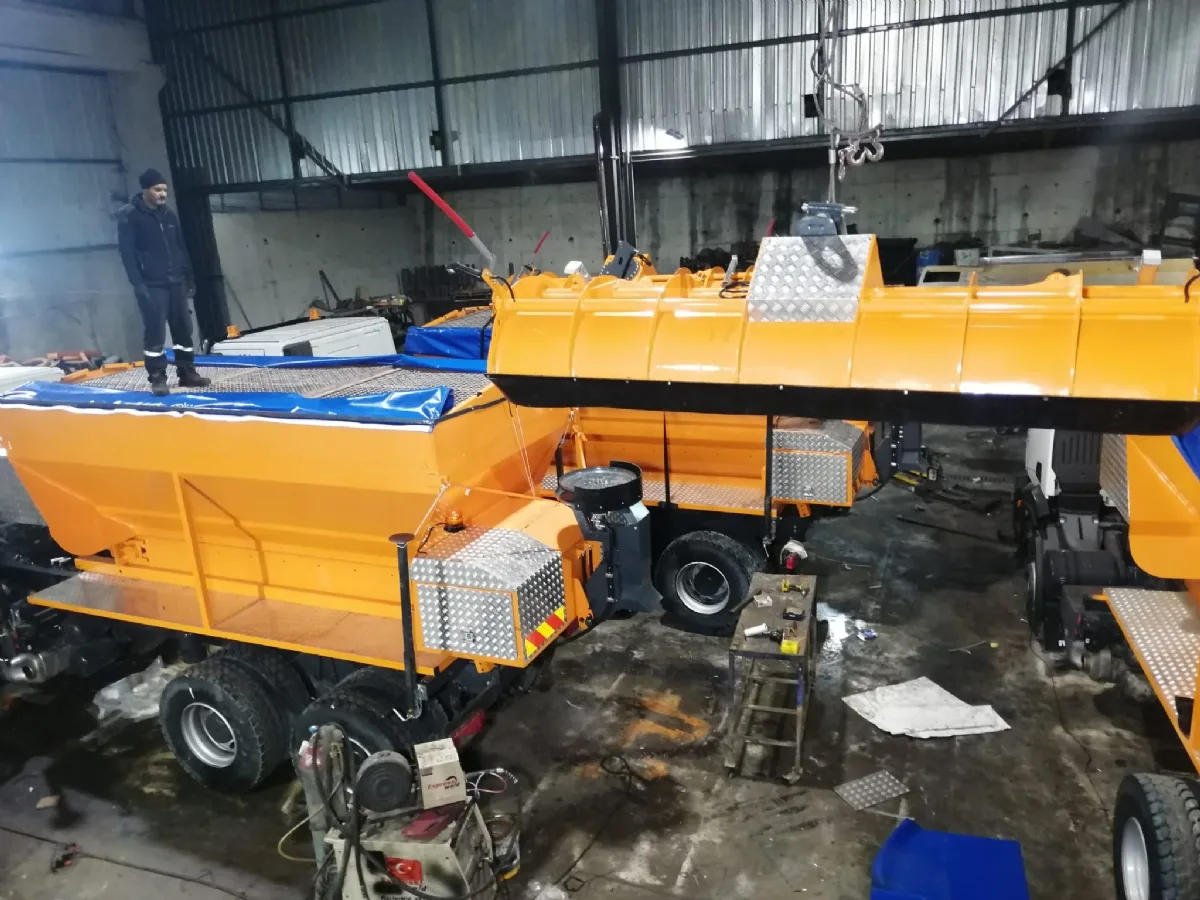 Pickup and Light Truck Front Salt Spreader — 12