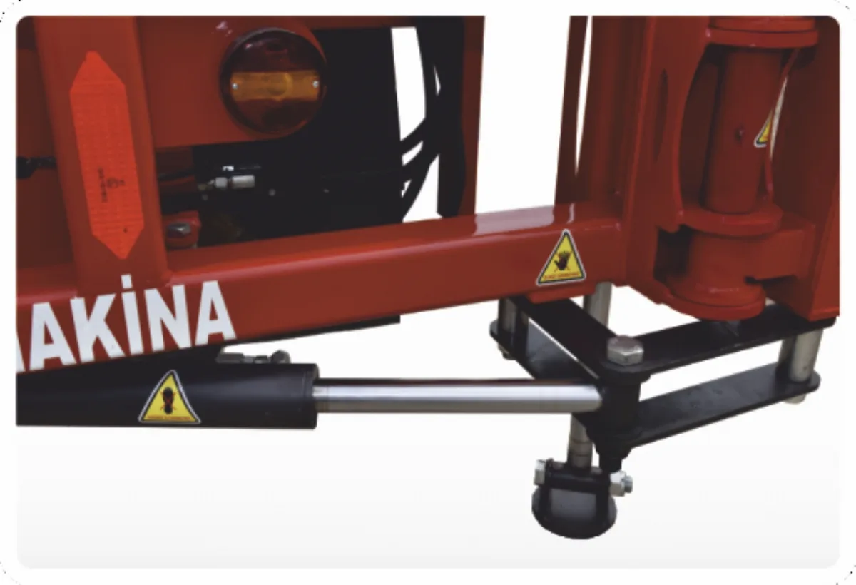 Pole Punching Machine Behing Truck-van — 4