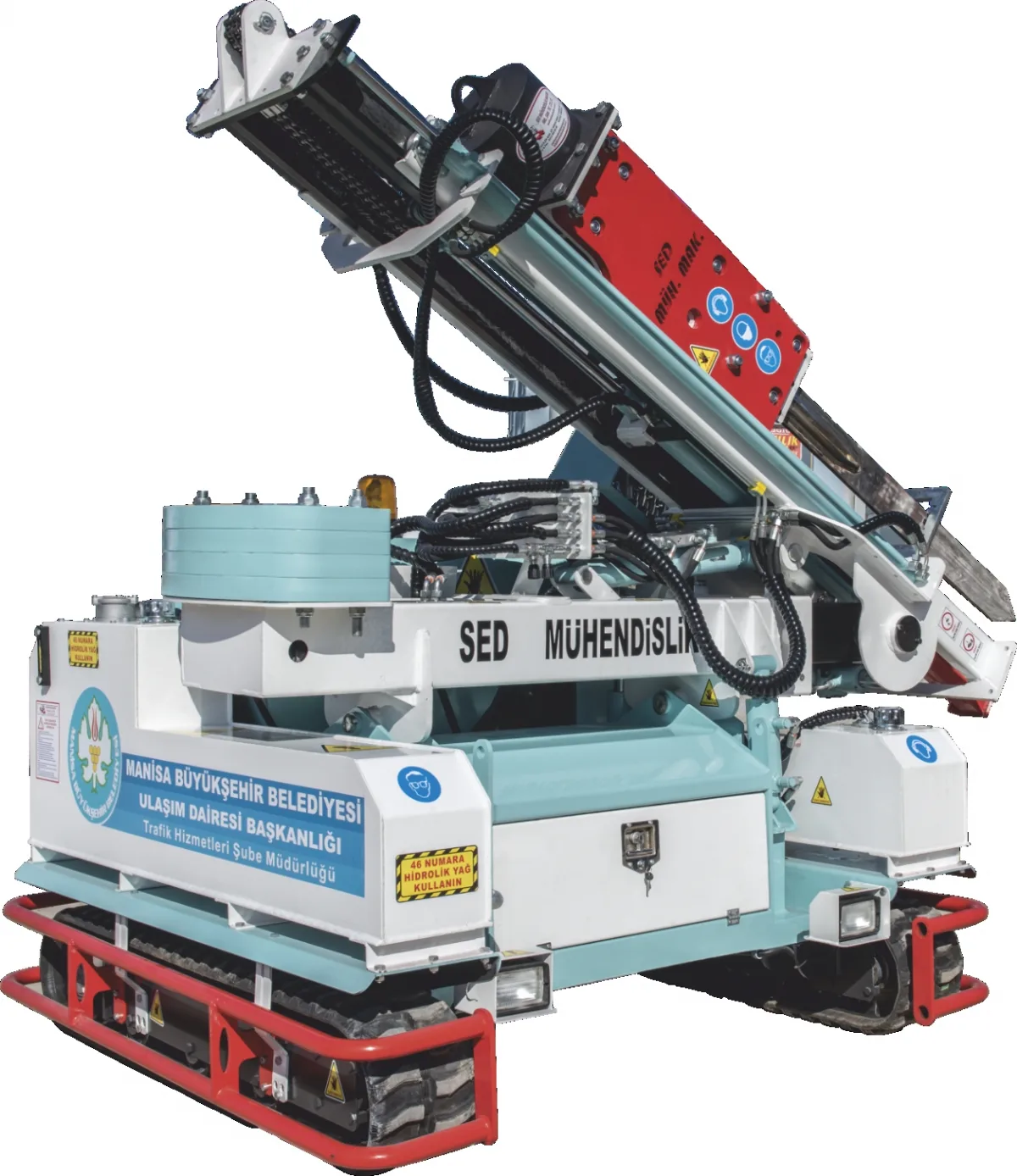 Crawler Punching Machine — 2