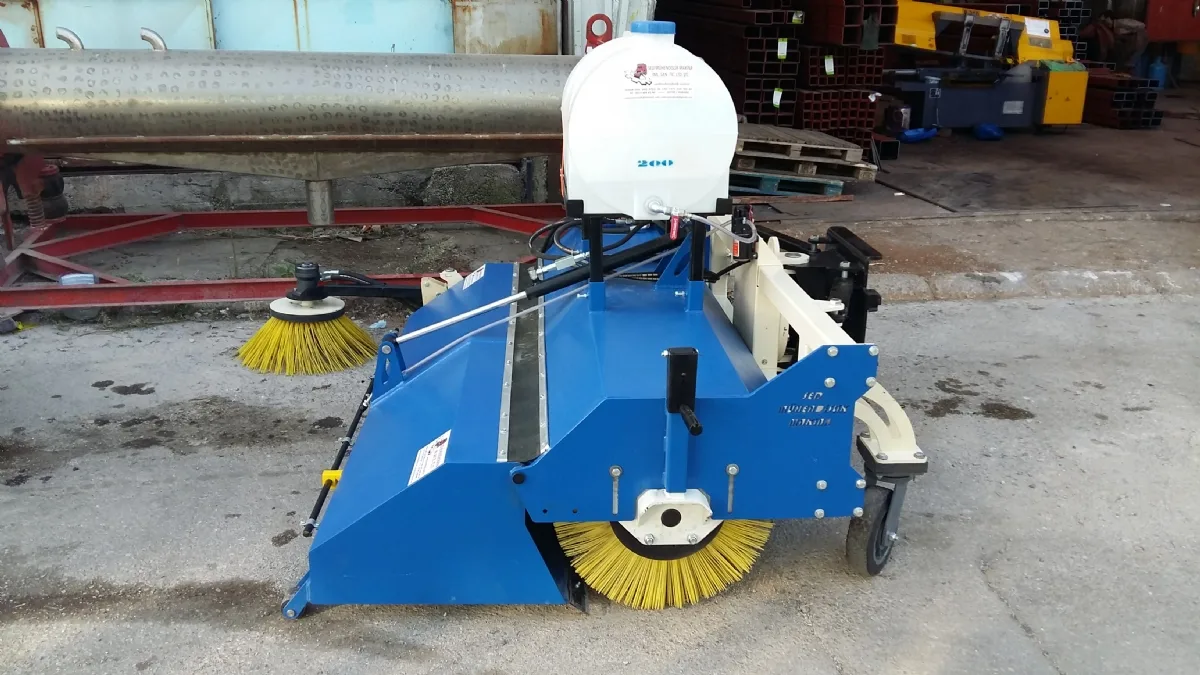 Tractor Or Construction Machine Mountable Front Sweeper — 4